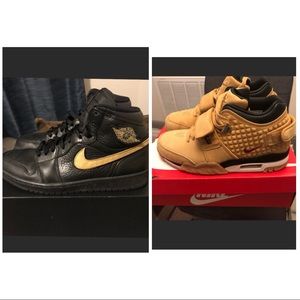 BUNDLE* Air Jordan 1 BHM and Nike air victor Cruz